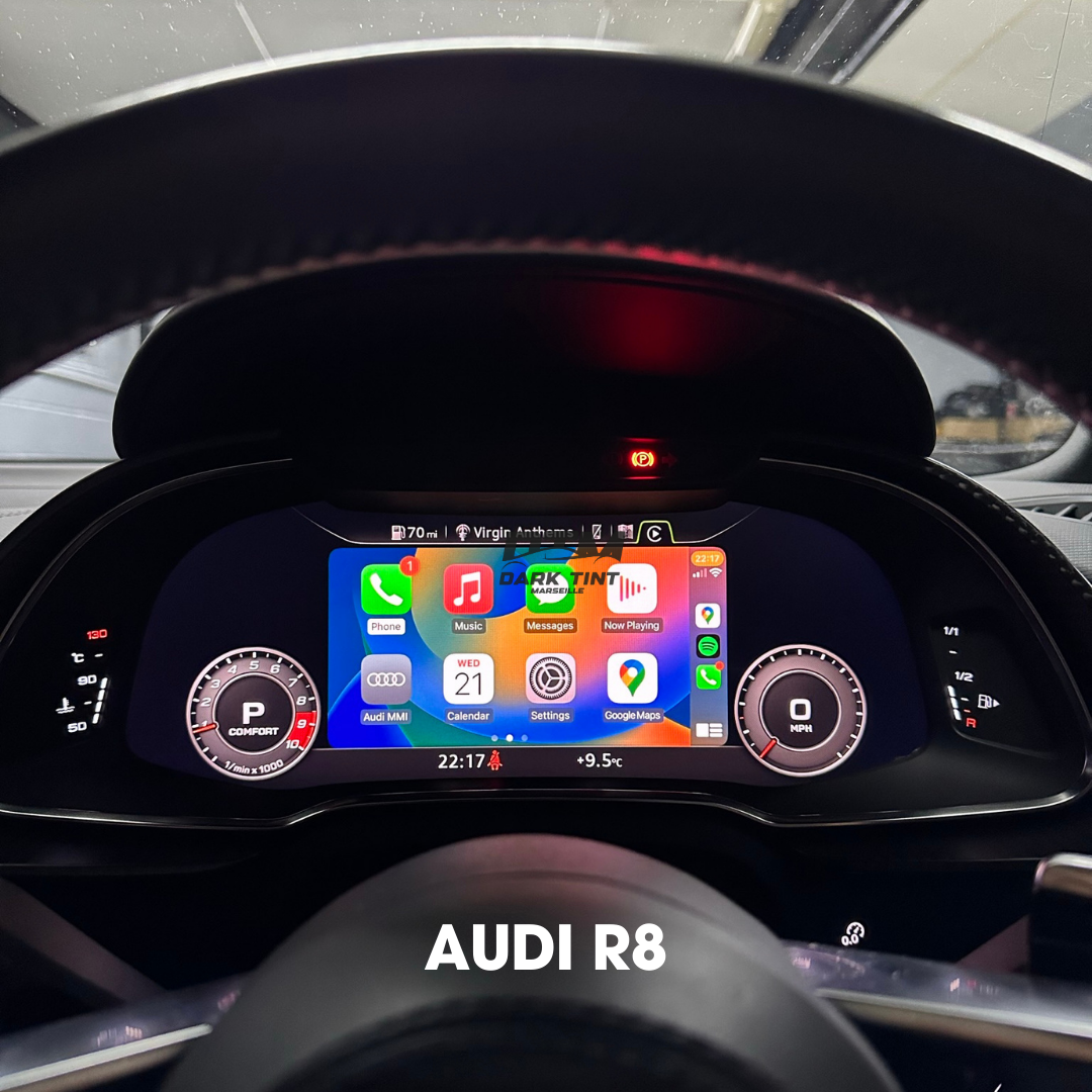 CarPlay activé sur audi R8