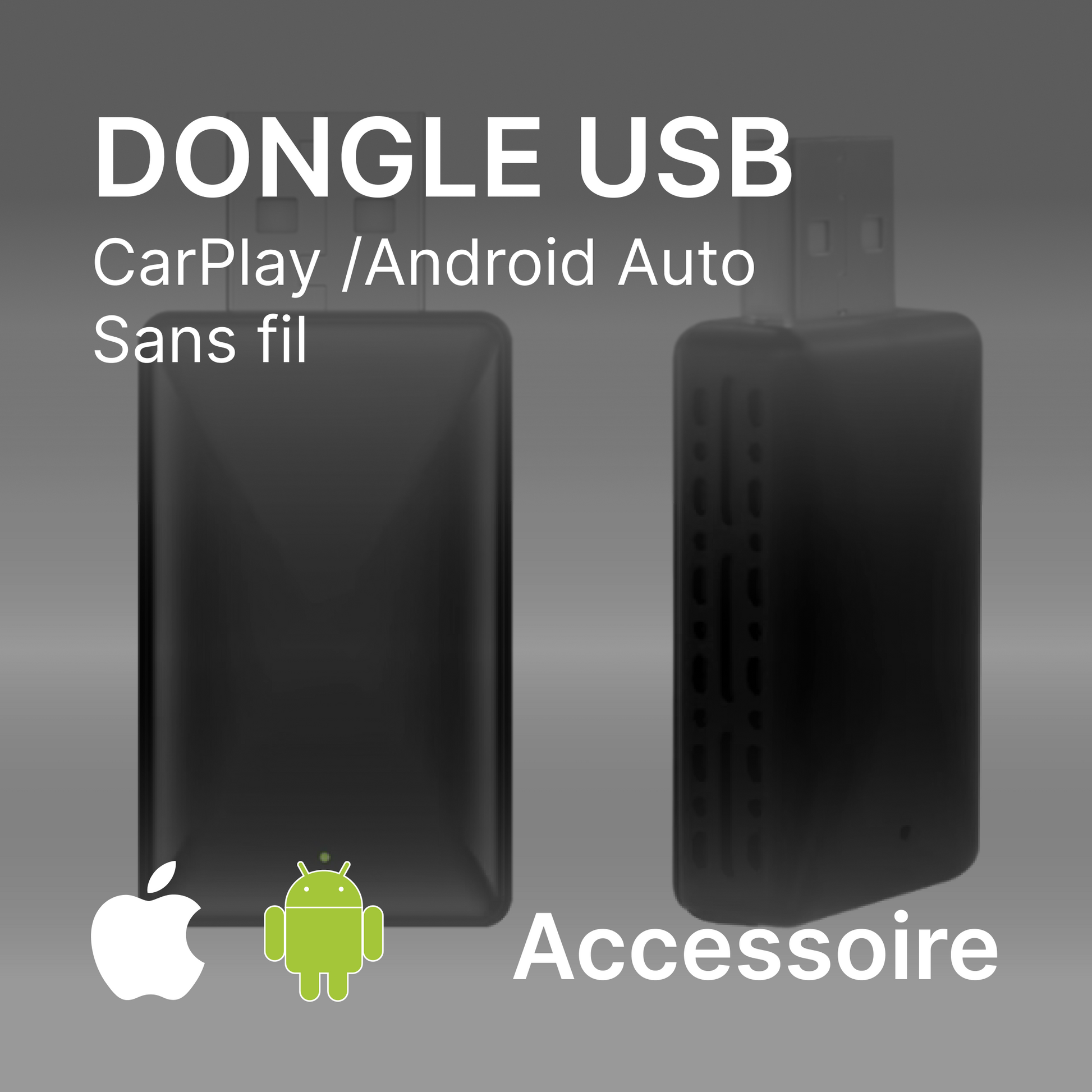 Dongle USB pour utiliser CarPlay et android auto sans fil