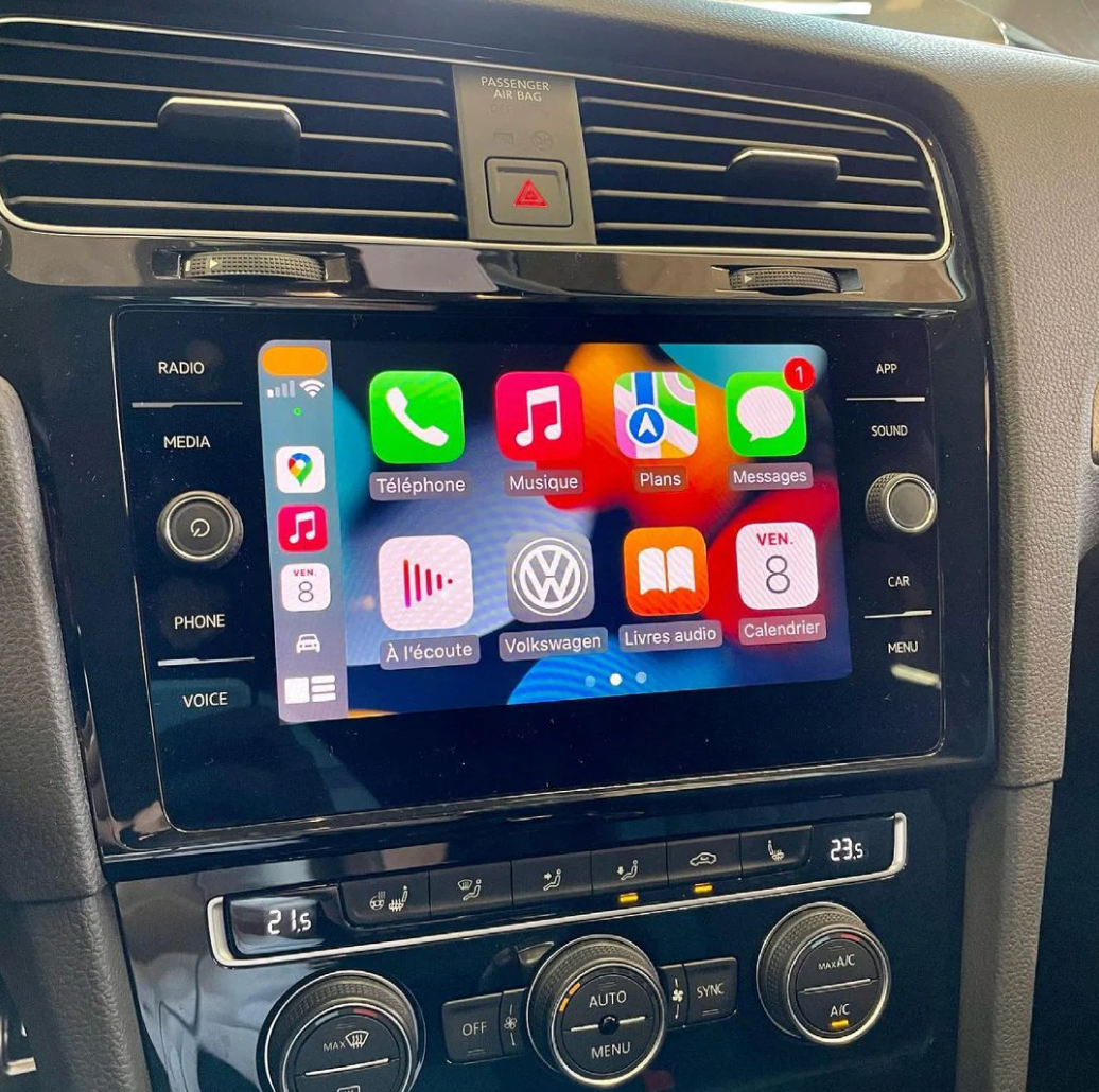 activation CarPlay & android auto (app connect) compatible volkswagen polo, golf, tiguan, t6, t-cross etc..