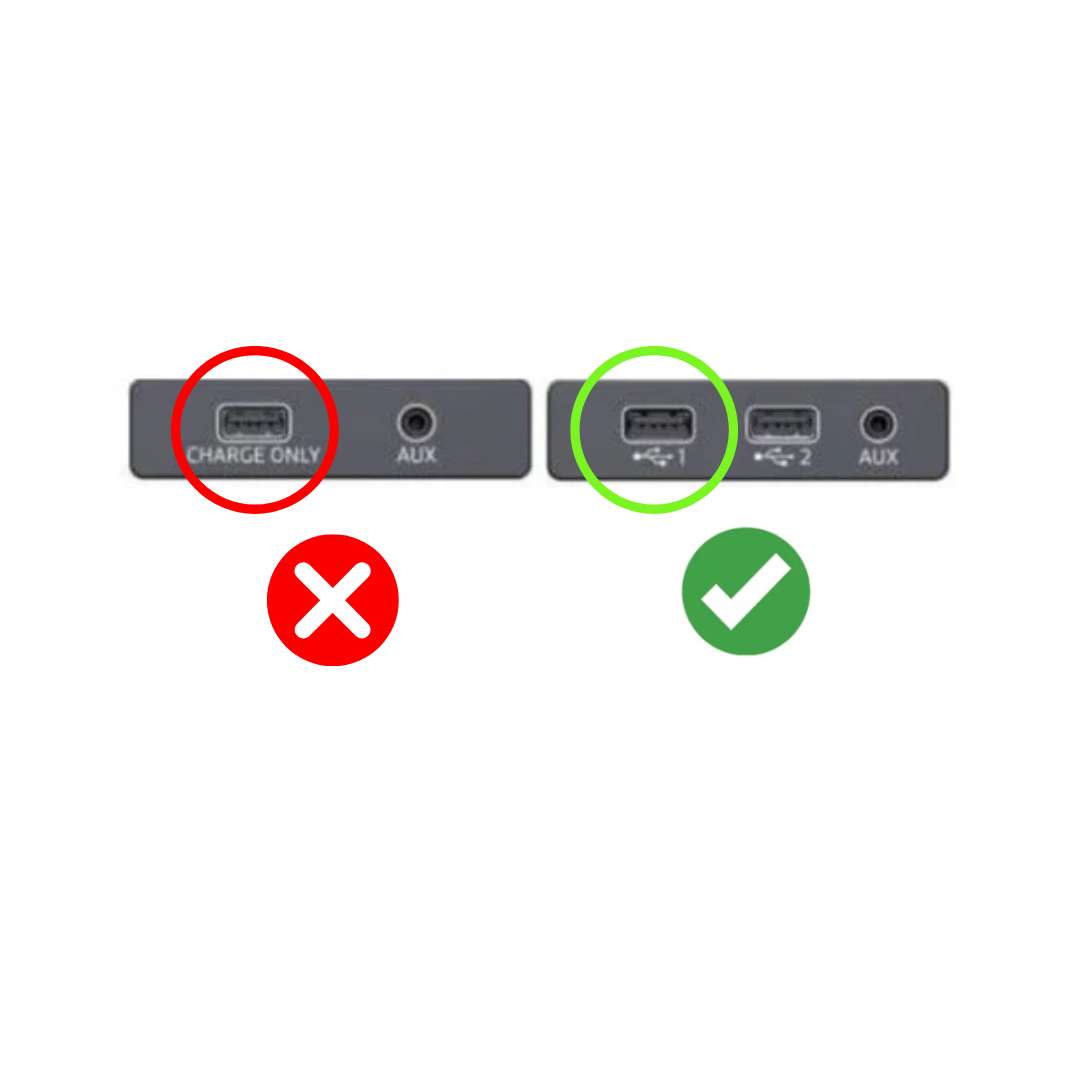 Prise USB compatible CarPlay et Android Auto pour Audi MHI2