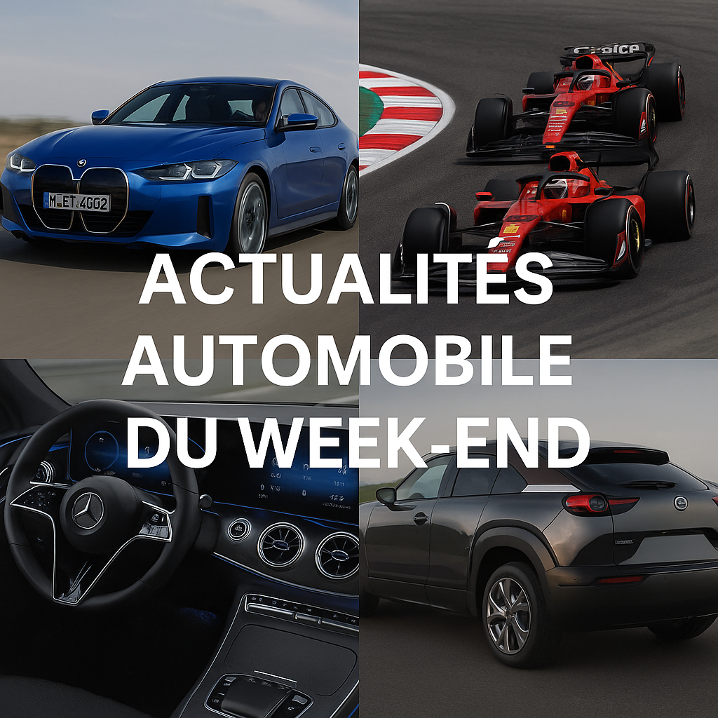actualité weekend automobile