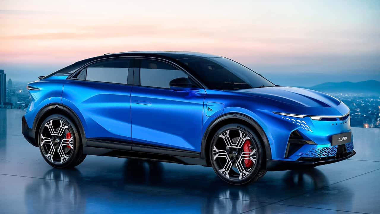 Alpine A390, le nouveau SUV électrique sportif