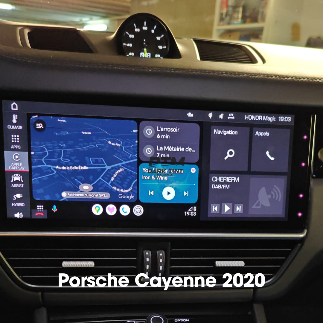 Activation Android auto Porsche cayenne 2020
