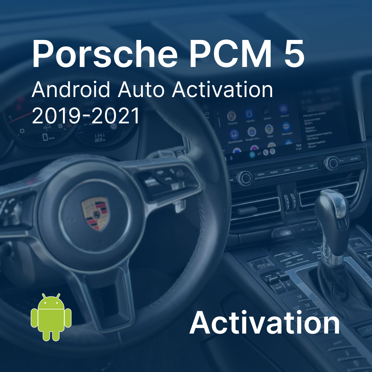 Activation Android Auto Porsche PCM 5
