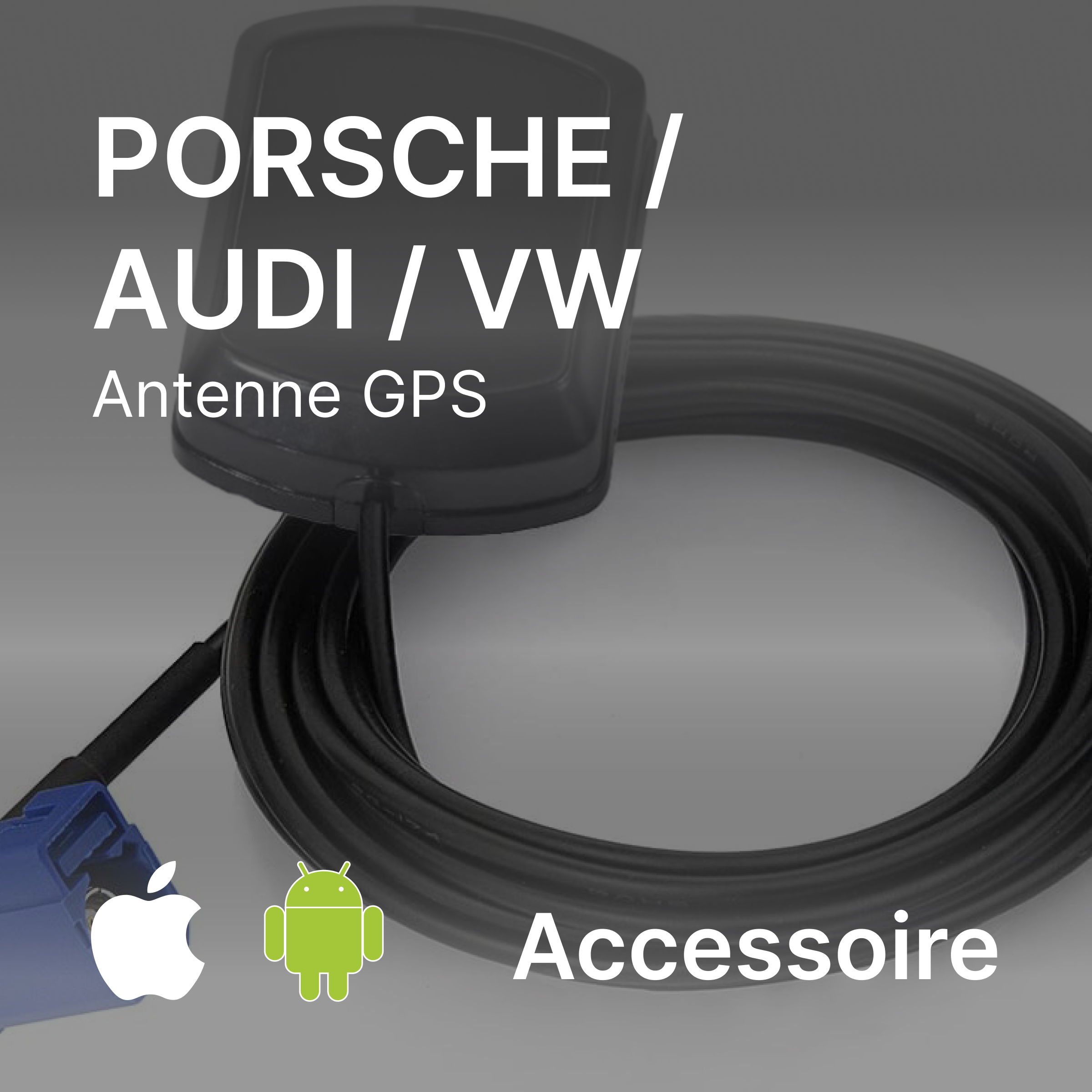 Antenne GPS MHI2 – Compatible Porsche, Audi & Volkswagen
