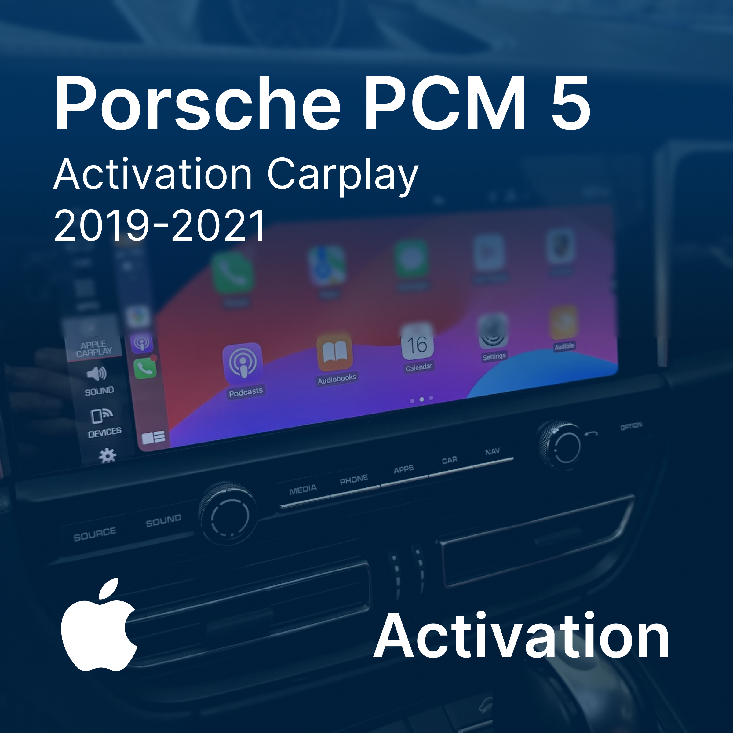 CarPlay porsche PCM 5